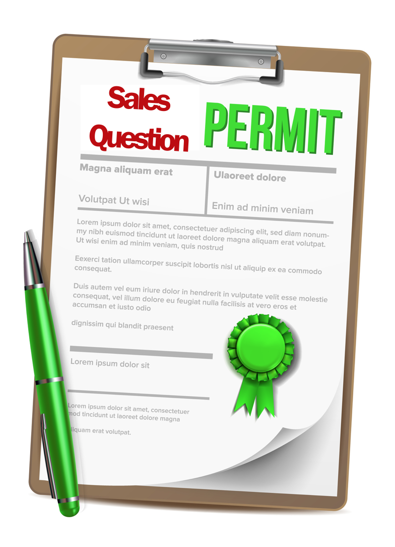 This Sales Question Should Require a Permit